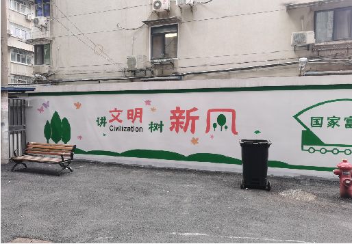 乐业社区墙绘